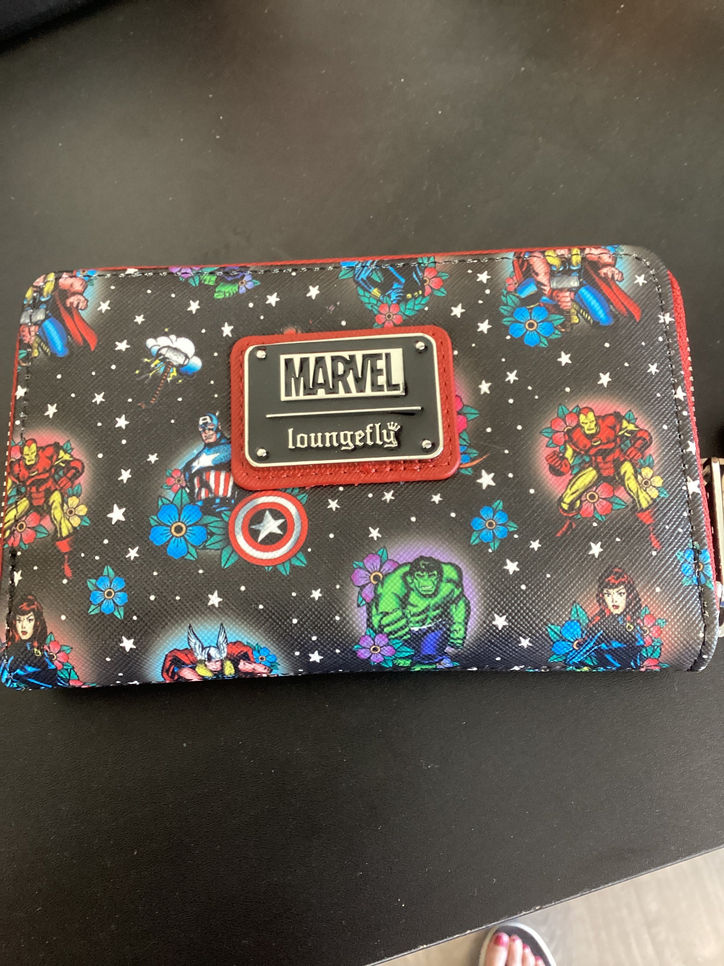 LOUNGEFLY MARVEL: AVENGERS TATTOO MINI BACKPACK | The Casual  display picture 3
